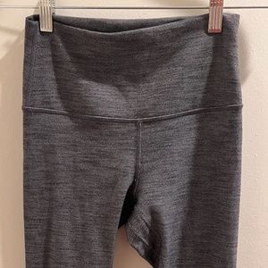 Lululemon High-Rise Pant 23" - Heather Grey - Size 6